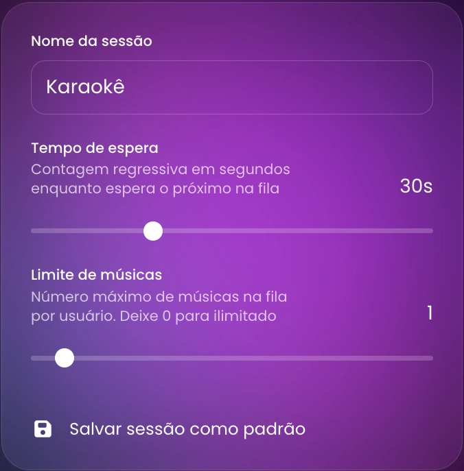 Captura de tela do aplicativo da chamada com vez de inteligência artificial